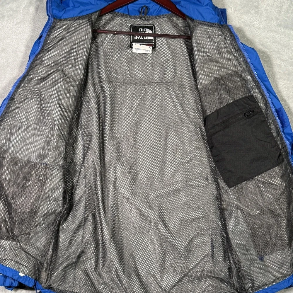 The North Face Jacket Mens XL Blue Summit Series Gore-Tex‎ Hooded Rain Shell